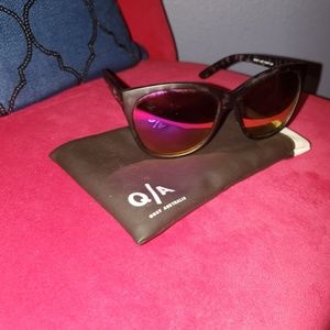 Quay 'About Last Night' 59mm Retro Sunglasses